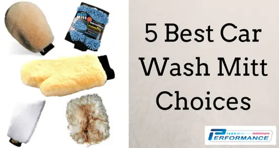 5 Best Car Wash Mitt Choices