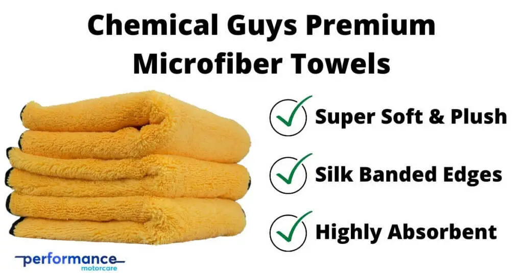 Chemical Guys Premium Microfiber Towels MIC506