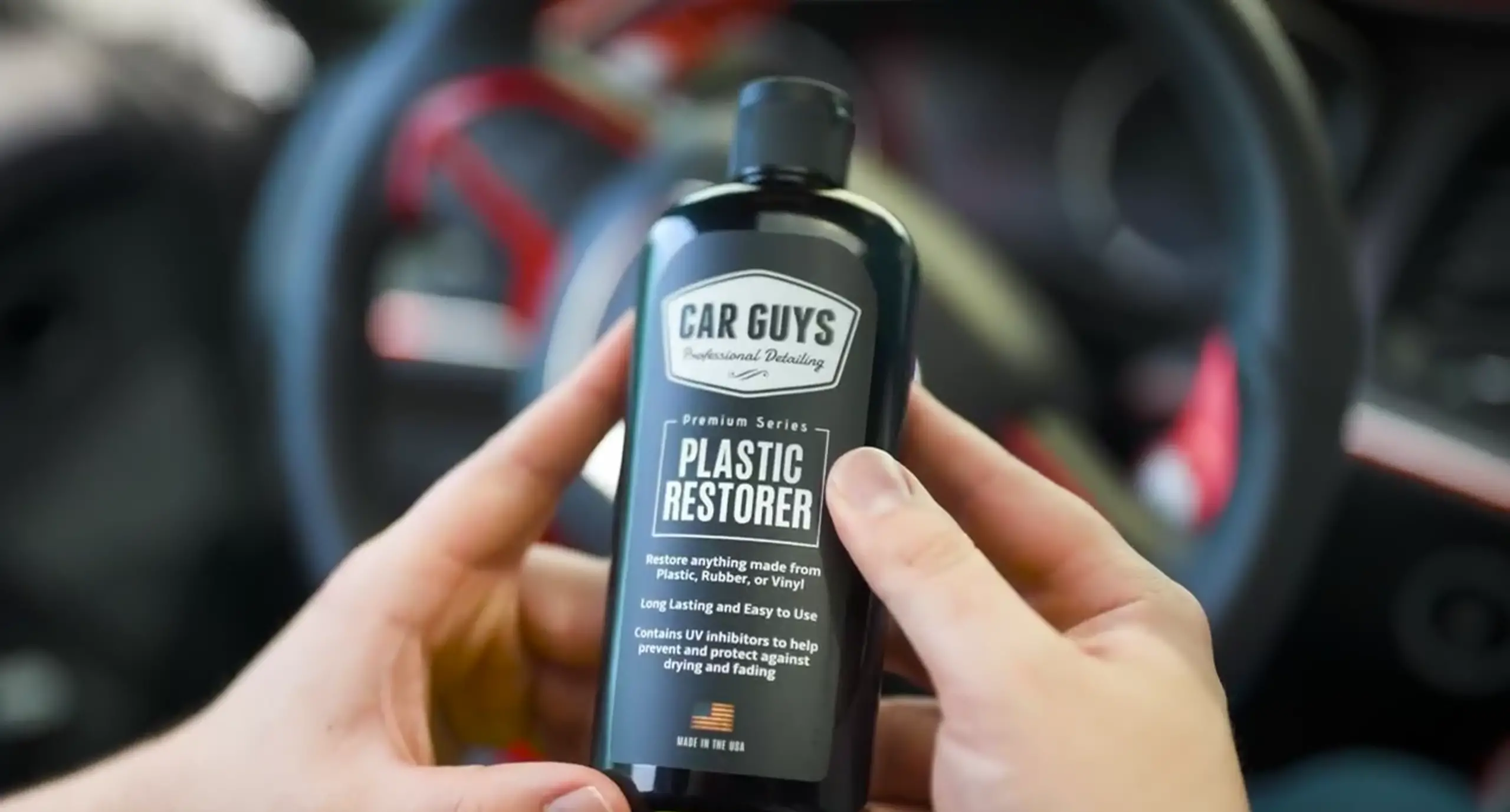 Car Guys Plastic Restorer on LT1 Composite Covers