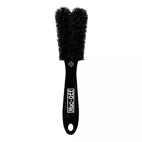 Muc Off Two-Prong Bike Cleaning Brush, Black, One Size