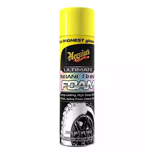 Meguiar's G210419 Ultimate Insane Shine Foam - 19 Oz Spray Can