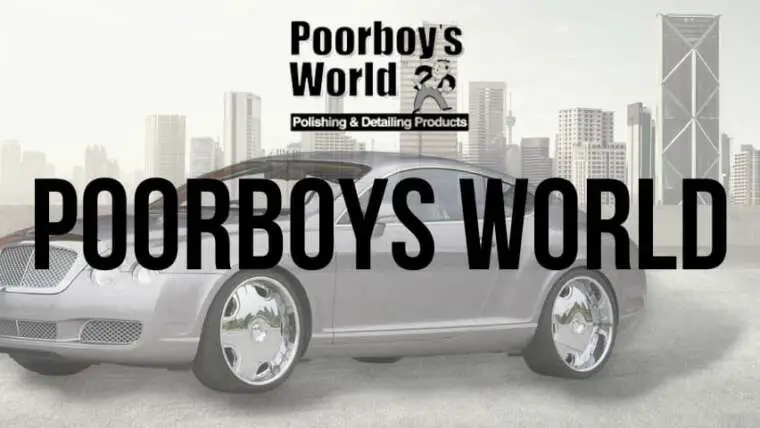 Poorboys World Car Detailing Products