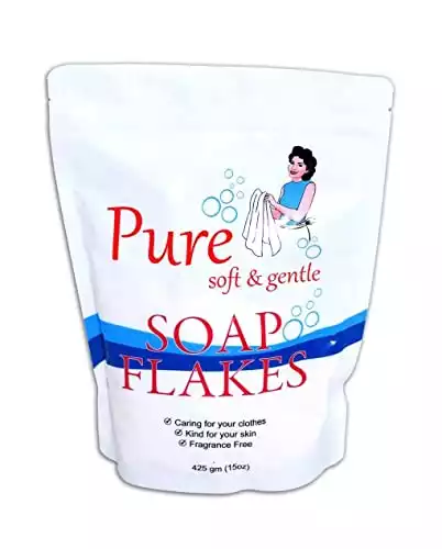 Pure Soap Flakes Soft & Gentle 15oz Laundry Flakes - Resealable Bag by Playlearn
