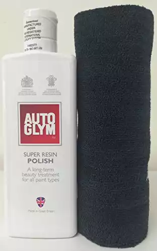 Auto Glym Super Resin Polish 325ml w/Free Seamless Microfiber Towel